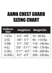 AAMA Olympic Style Reversible Taekwondo Chest Guard